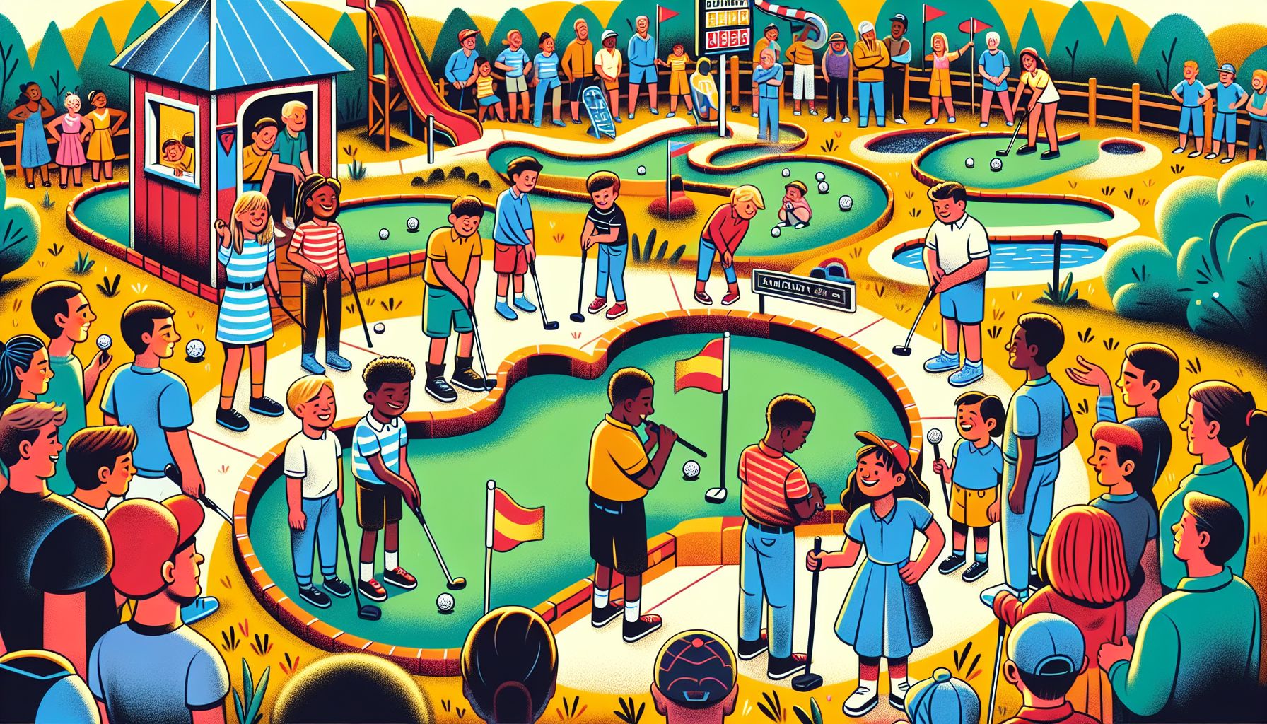 Minigolf mäng